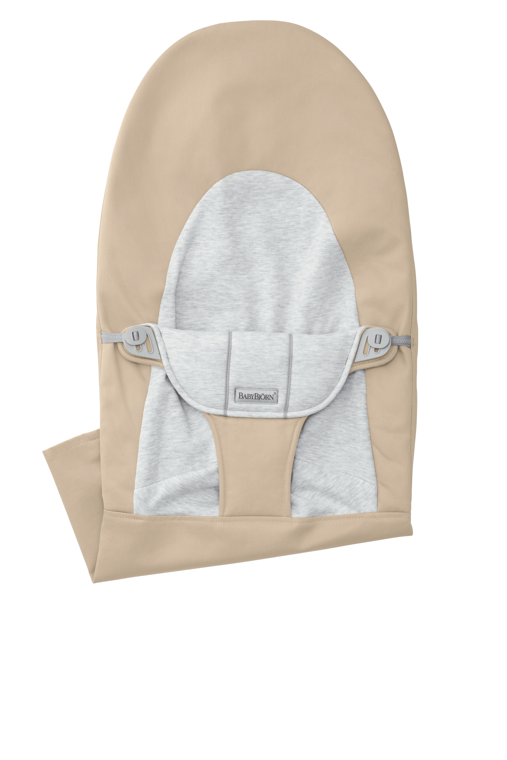 Fabric Seat Bouncer Balance Soft beige/grey Woven Jersey